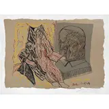 L'amour fou (El amor loco) by Jose Luis Cuevas, Serigrafía 141 / 199, offered Oct 2022