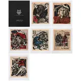 Ricardo Pollman, Colección Fantasías de España, 2016, Serigrafías sobre partitura 5 / 5 P A