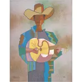 Romeo Tabuena, Guitarrista, Serigrafía P / A