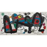 Joan Miró, Portugal, de la serie Miró escultor, 1974, Litografía sin número de tiraje