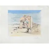Paranoiac Village (Poblado Paranoico) by Salvador Dalí, Grabado a la punta seca 281 / 300, offered Oct 2022
