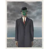 Le Fils de I'homme (El hijo del hombre) by René Magritte, 1973, Litografía E. A., edición póstuma, offered Oct 2022