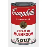 II.53: Campbell´s Soup I, Campbell's Cream of Mushroom Soup by Andy Warhol, Serigrafía sin número de tiraje, offered Oct 2022