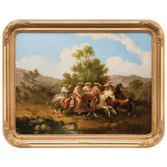 Manuel Serrano, MÉXICO, (1814-1867), Óleo sobre tela