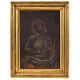 Anónimo, ECCE HOMO, Óleo sobre tela