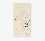 John Latham, Auktion 432, Los 716, 1971, Schwarze Sprühfarbe über weißem Lack auf Holz