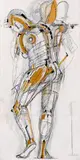 Edgar Augustin, Auktion 432, Los 575, 1985, Mischtechnik (Collage) auf Papier