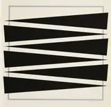 Felix Schlenker, Ohne Titel, 1966, Serigrafie auf Velin