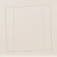 Perpetuum by Klaus Staudt, 1990, Farbstift auf SCHOELLERSHAMMER 4R-dick (Aufdruck), sold Sep 2019