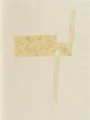 Ernesto Tatafiore, Terrae Motus, Bleistiftzeichnung auf Pergamentpapier, collagiert