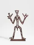TX by A. R. Penck, 1995, Stahl, sold May 2019