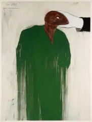 Max Neumann, Auktion 432, Los 765, 1997, Mischtechnik auf Papier