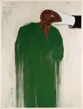 Max Neumann, Auktion 432, Los 765, 1997, Mischtechnik auf Papier