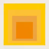 Auktion 432, Los 565 by Josef Albers, 1967, Farbserigrafie auf Karton, sold Jun 2019