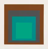 Auktion 432, Los 562 by Josef Albers, 1967, Farbserigrafie auf Karton, sold Jun 2019