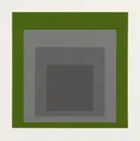 Auktion 432, Los 564 by Josef Albers, 1967, Farbserigrafie auf Karton, sold Jun 2019