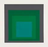Auktion 432, Los 567 by Josef Albers, 1967, Farbserigrafie auf Karton, sold Jun 2019