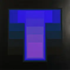 Aus: "Colour Sound" by Karl Gerstner, Farbserigrafie auf Karton, sold Mar 2019