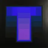 Karl Gerstner, Aus: "Colour Sound", Farbserigrafie auf Karton