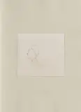 Joseph Beuys, Kopf H.B, 1982, Radierung auf Papier, auf grauem Rives aufgewalzt