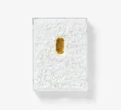 Auktion 432, Los 587 by Lore Bert, 2001, Japanpapier und Blattgold, sold Jun 2019