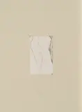Joseph Beuys, Hirsch-Fuß, 1985, Radierung auf Papier, auf grauem Bütten aufgewalzt