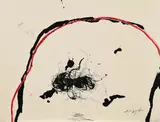 Emil Schumacher, Ohne Titel, Farbserigrafie auf glattem Karton