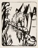 Erich Heckel, Auktion 432, Los 520, 1920, Lithografie auf Japan