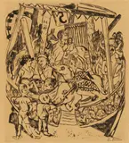 Max Beckmann, Auktion 432, Los 475, 1921, Radierung auf Velin