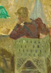 Ernst Wilhelm Eitner, "Selma", Öl auf Leinwand