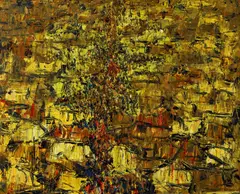 Auktion 432, Los 647 by Ablade Glover, 1983, Öl auf Leinwand, sold Jun 2019