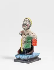 Odysseus by Markus Lüpertz, 2014, Bronze, handbemalt, sold May 2019