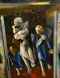 Horst Strempel, Auktion 432, Los 554 A, 1946, Öl auf Karton