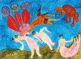 Ursula Schultze-Bluhm, "Engel-Reigen mit den Höllen-Hunden"