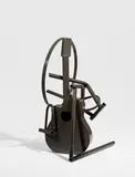 David Renggli, Strippen für piepen in dunkel, 2010, Pulverbeschichteter Stahl