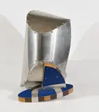 Ulrich Ludewig, Ohne Titel, 1991, Stahl und Holz