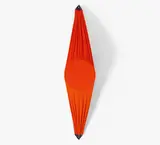Martín Mele, Ohne Titel, 2010, Stoff über Holztisch