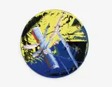 Goldberg-Variationen by Gerhard Richter, 1984, Mit Öl einseitig übermalte Langspielplatte, sold May 2019