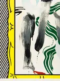 Roy Lichtenstein, Against Apartheid, 1983, Farblithografie auf Arches (Wasserzeichen)