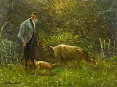 Helmut Reuter, Auktion 444, Los 198, Öl auf Leinwand