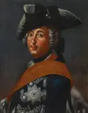 Antoine Pesne, Friedrich der Große als junger König, Öl auf Leinwand