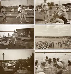 Boris Mikhailov, Salt Lake, 1986, Serie von 6 Bromölgelantinesilberabzügen