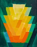 Heinz Mack, "Kleine Freuden", 1996, Öl auf Leinwand
