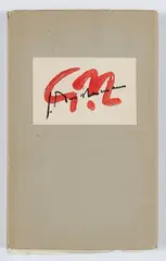 Graphik by Georg Meistermann, 1953, 8 Farblithografien auf Velin in Buchband montiert, sold Nov 2020
