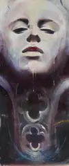 Mike Dargas, Ohne Titel, Öl auf Leinwand