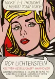 Roy Lichtenstein, Auktion 432, Los 721, 1968, Farboffsetlithografie auf leichtem Papier