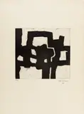 Eduardo Chillida, Hommage à Picasso, 1972, Radierung auf ARCHES FRANCE (Wasserzeichen)