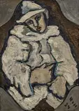 Helmut Kolle, Arlequin, 1924, Öl auf Leinwand