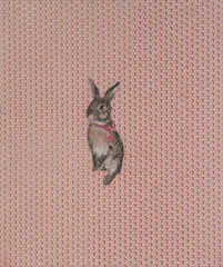 Charming Baker, Love Is Not Needing Any Help If You Are Intent On Staying Ignorant, 2010, oil and buckshot holes on linen