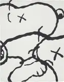 Kaws, UNTITLED (MBFVP10), 2014, acrylic on paper